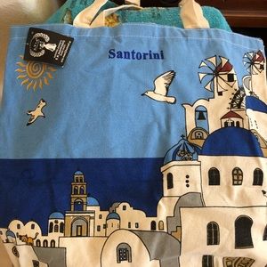 Santorini Beach Tote